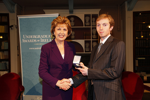 President of Ireland and I at UAI 2009